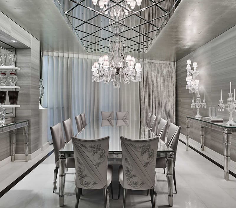 Зеркальное панно на потолок