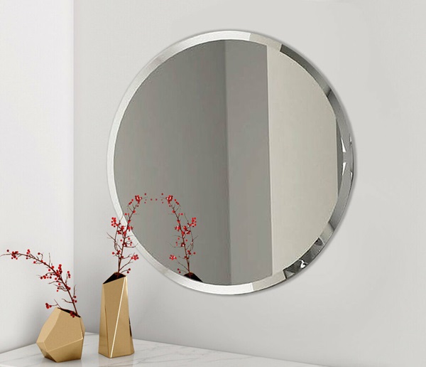 Зеркала с фацетом круглые