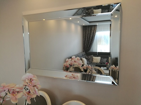 Зеркала с фацетом прямоугольные